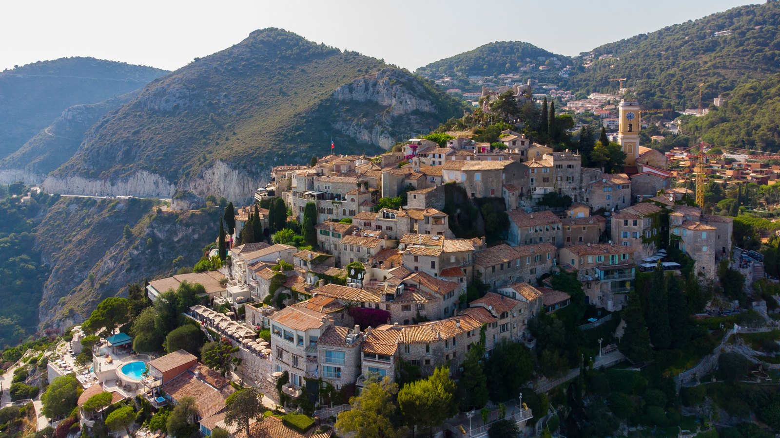 Èze above the Mediterranean